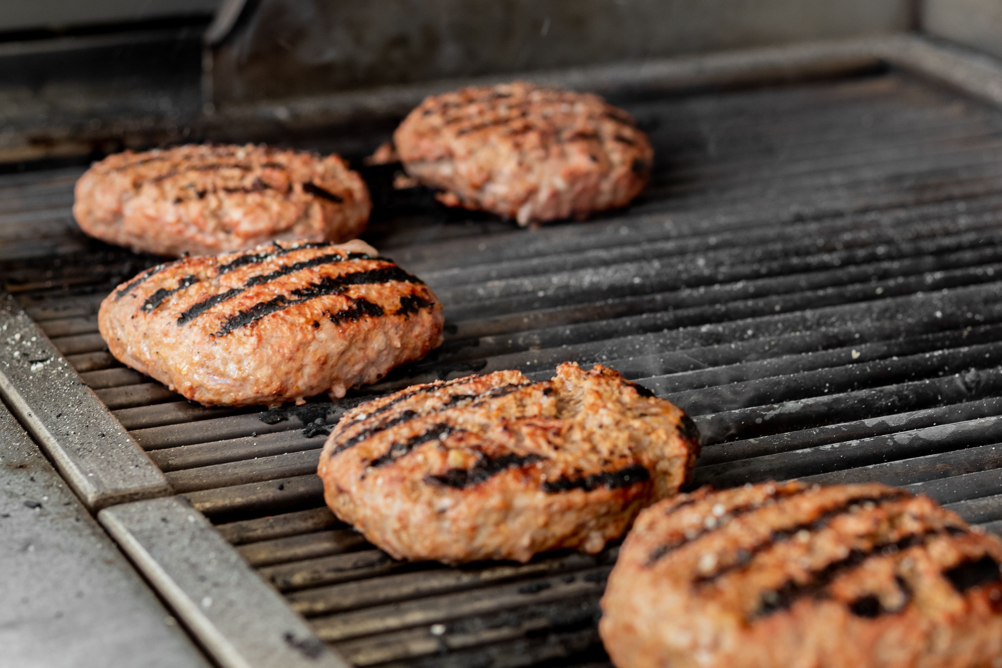 Two burger patties