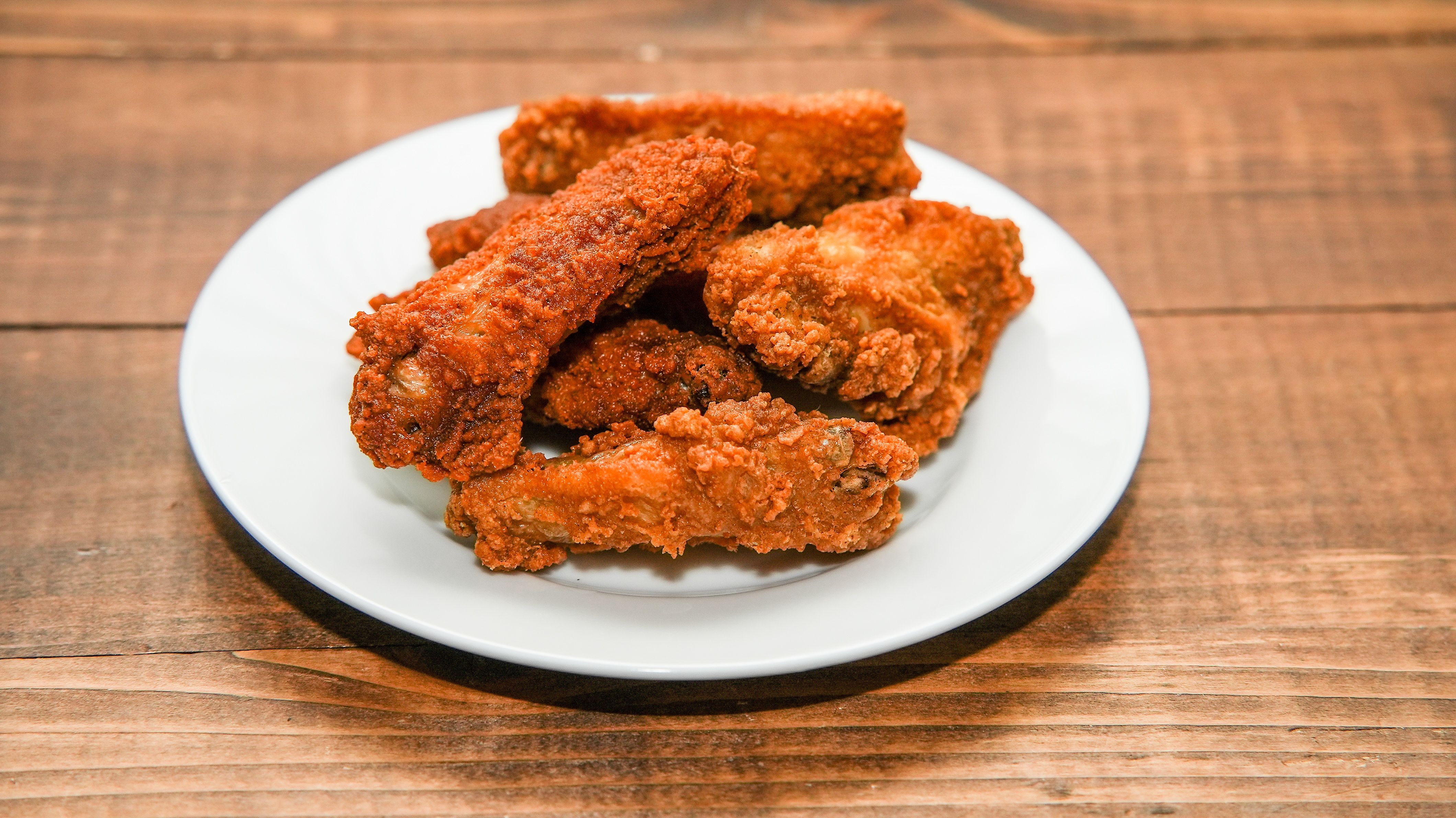 Seasoned chicken wings